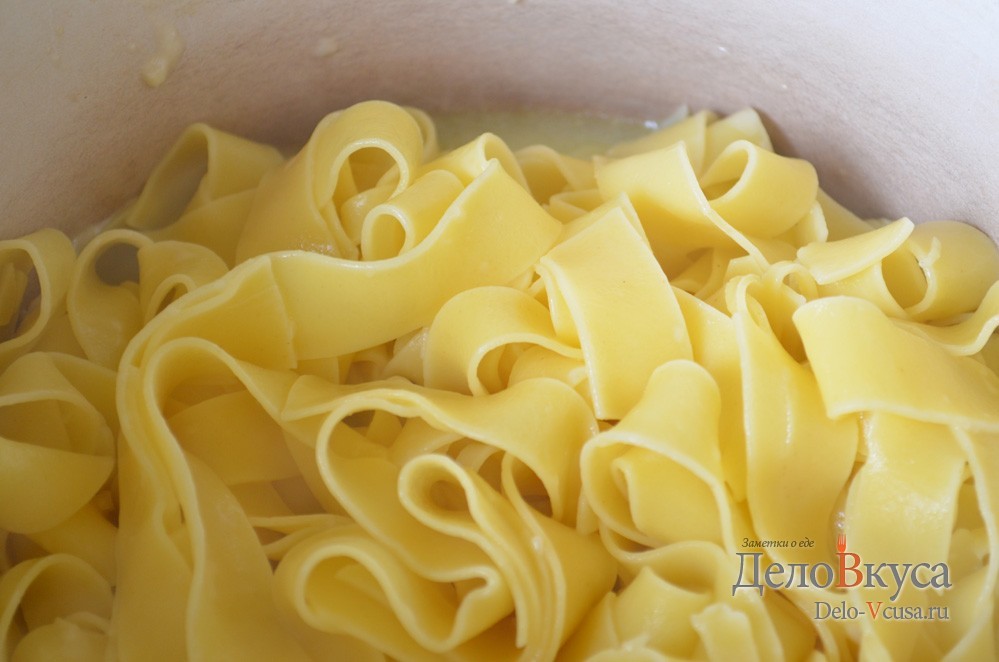 Шаг 8 приготовления Белая паста (Pasta in bianco) или Как варить итальянские макароны