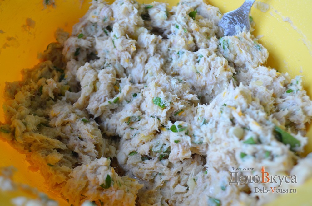 Шаг 10 приготовления Пирожки с мясом и картошкой в духовке