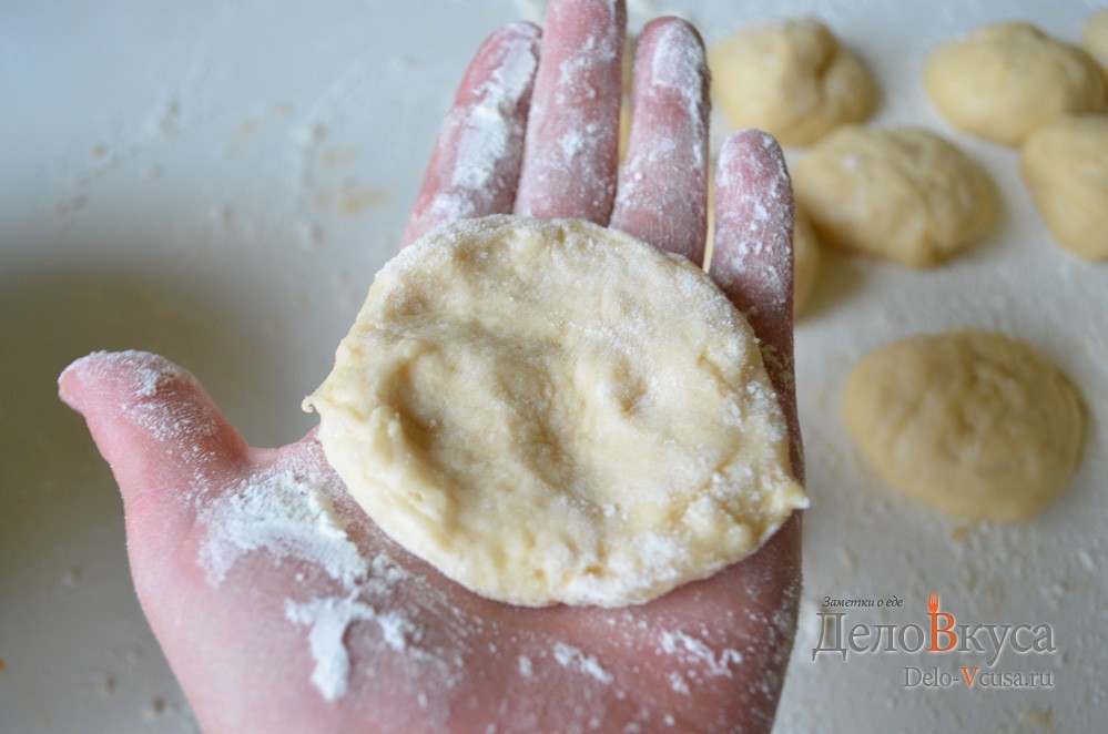 Шаг 25 приготовления Пирожки с мясом и картошкой в духовке