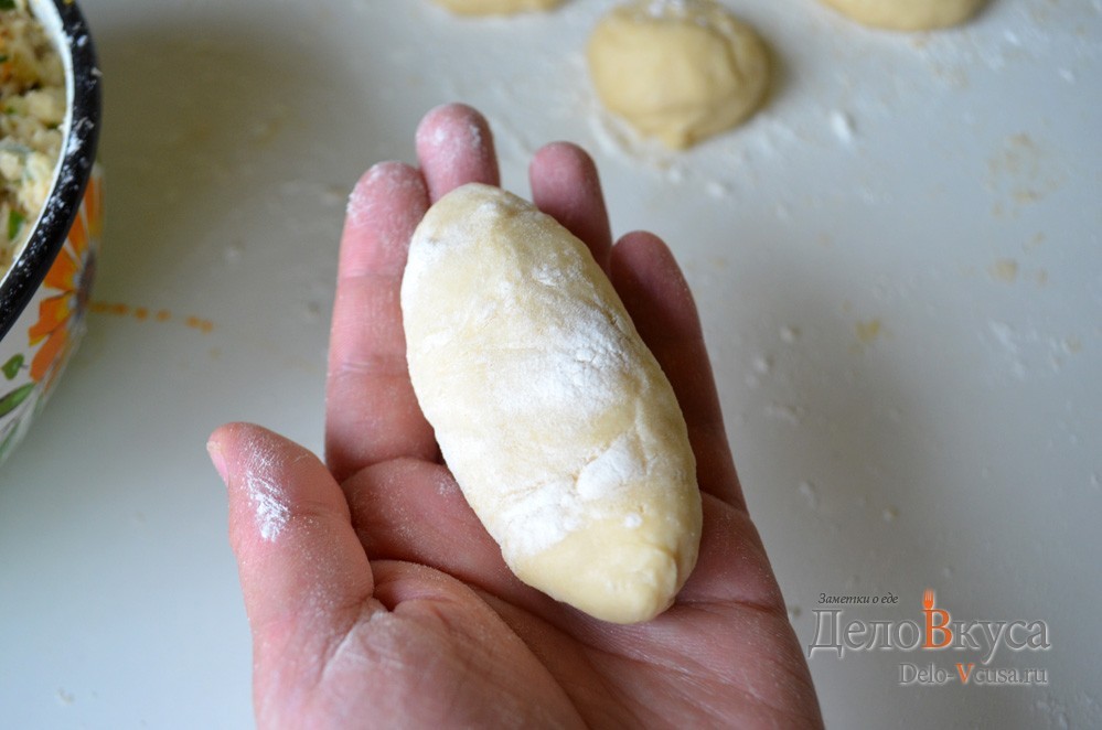 Шаг 29 приготовления Пирожки с мясом и картошкой в духовке