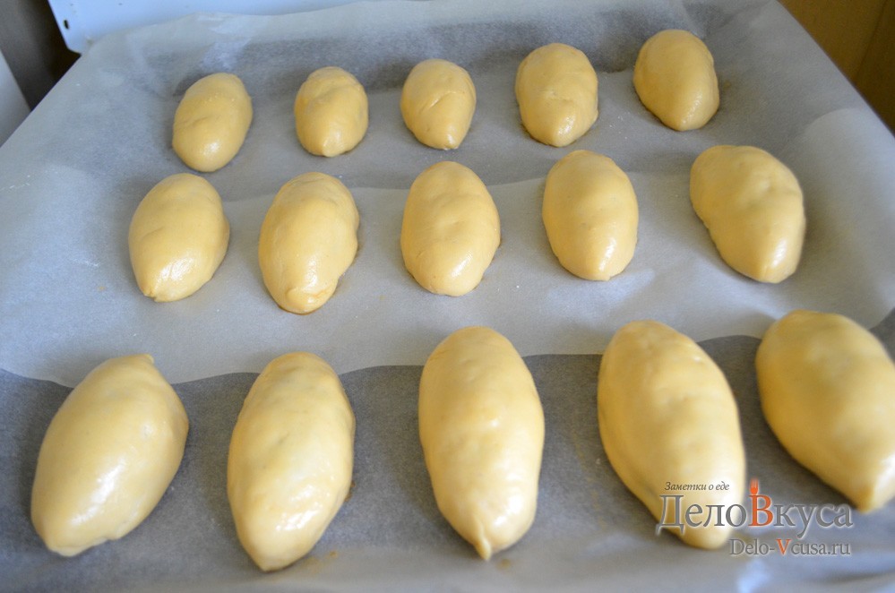 Шаг 31 приготовления Пирожки с мясом и картошкой в духовке