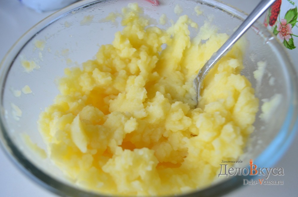 Шаг 7 приготовления Начинка для пирожков из вареного мяса и картошки