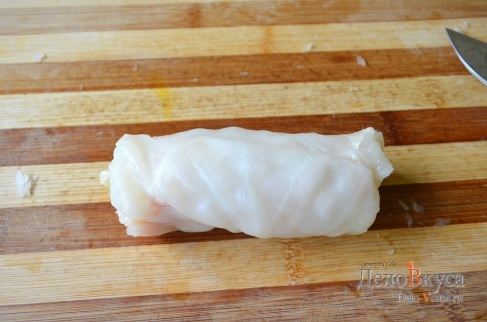 Шаг 14 приготовления Голубцы. Как приготовить голубцы с мясом
