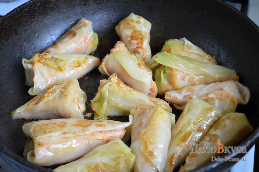 Шаг 22 приготовления Голубцы. Как приготовить голубцы с мясом