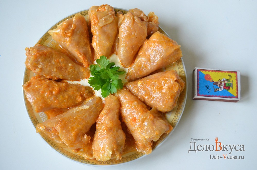 Шаг 26 приготовления Голубцы. Как приготовить голубцы с мясом