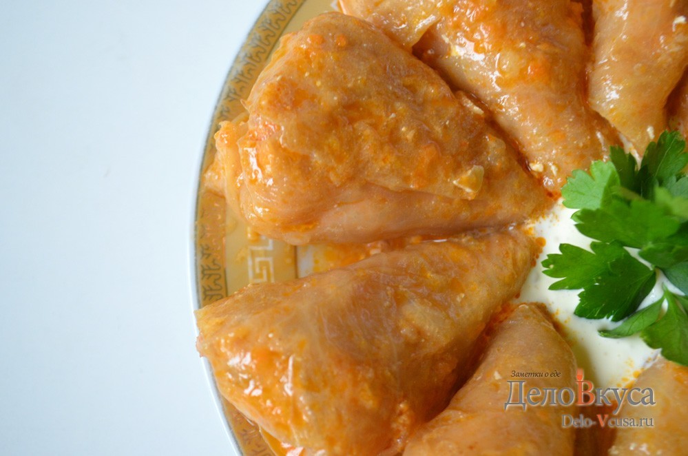 Шаг 27 приготовления Голубцы. Как приготовить голубцы с мясом