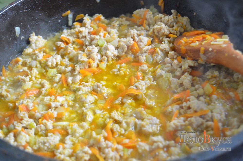 Шаг 10 приготовления Соус Болоньезе с макаронами