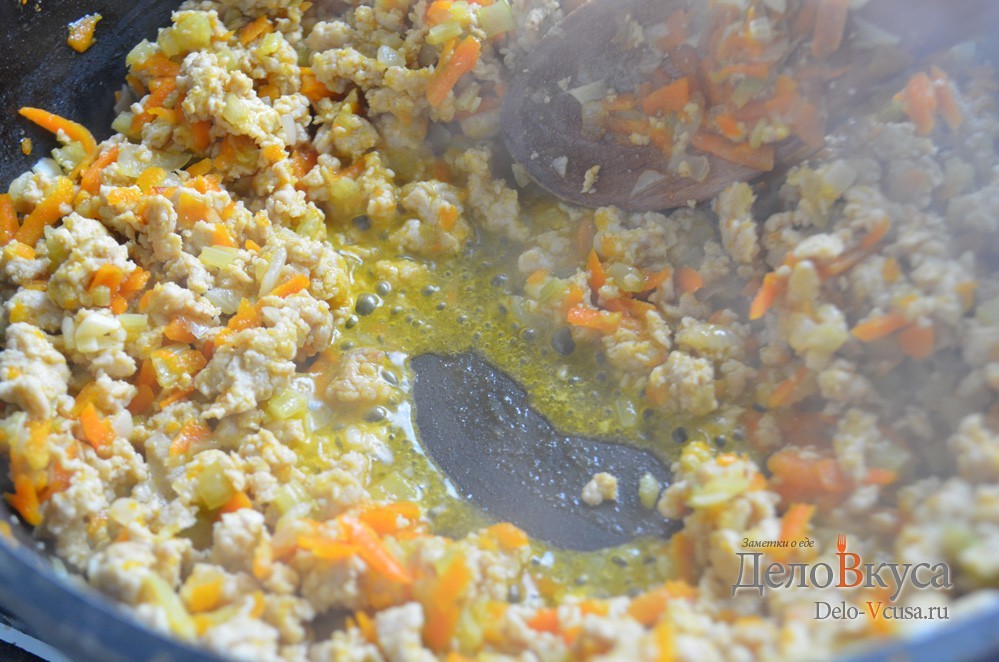 Шаг 11 приготовления Соус Болоньезе с макаронами