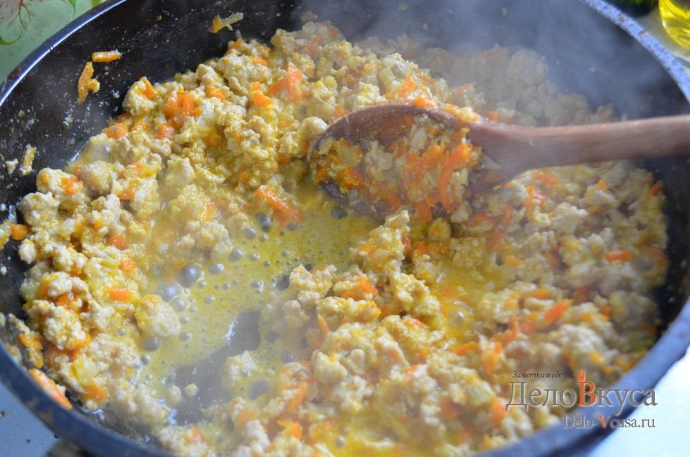 Шаг 9 приготовления Соус Болоньезе с макаронами