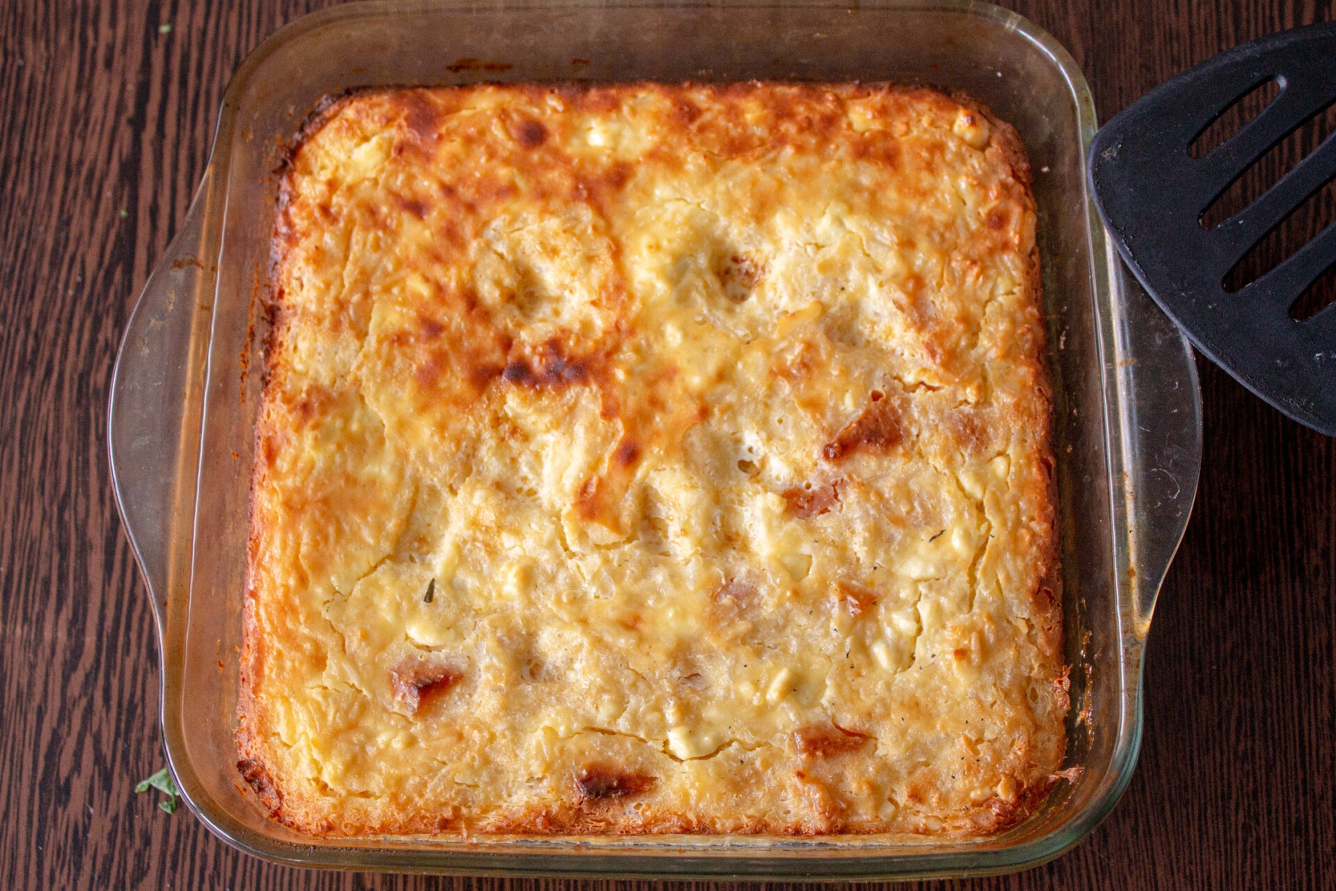 Шаг 6 приготовления Творожная запеканка с рисом и курагой