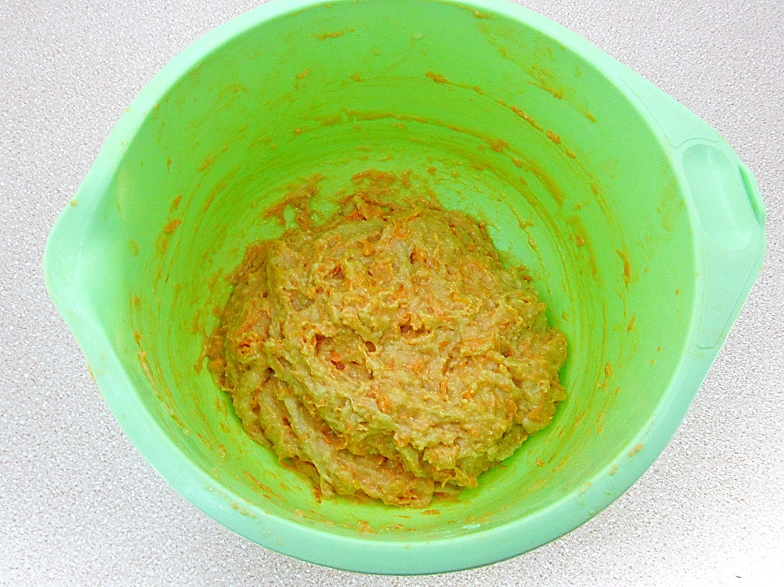 Шаг 9 приготовления Морковный кулич с апельсином