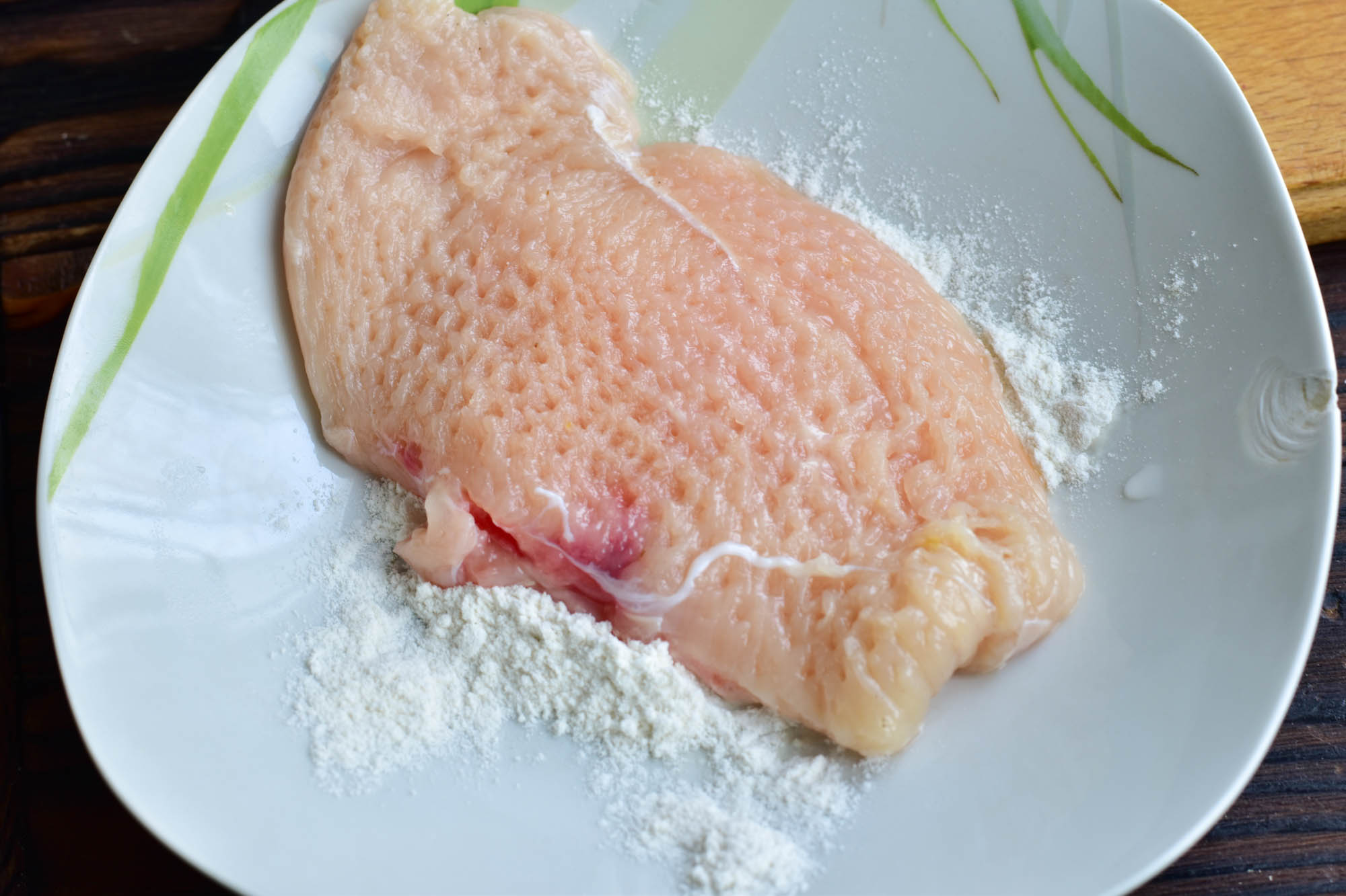 Шаг 3 приготовления Куриный шницель по-министерски