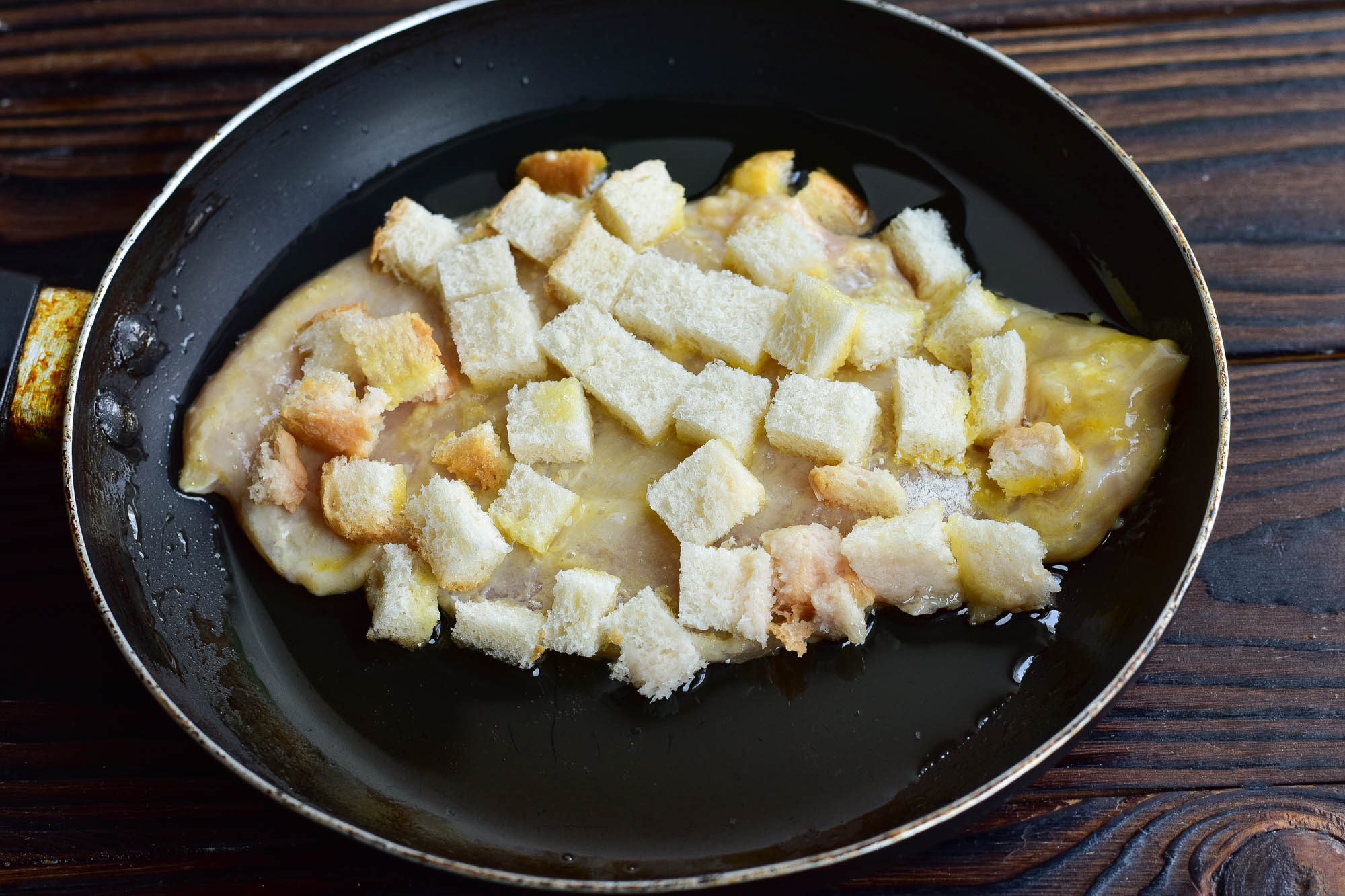 Шаг 7 приготовления Куриный шницель по-министерски