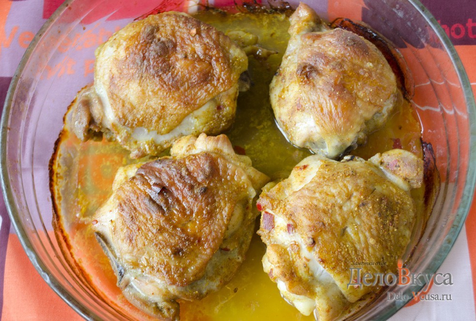 Шаг 7 приготовления Курица тандури (Tandoori chicken)