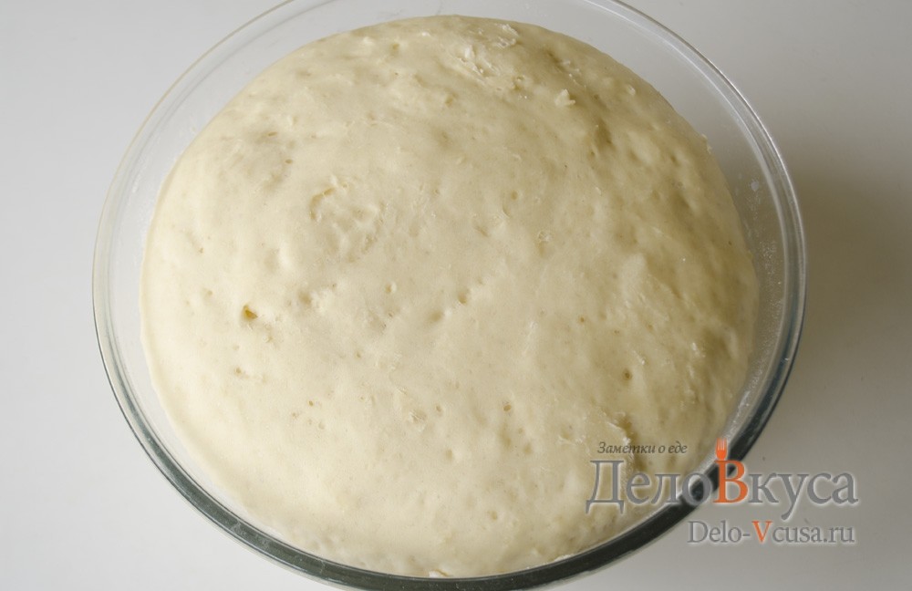 Шаг 1 приготовления Пицца Цезарь