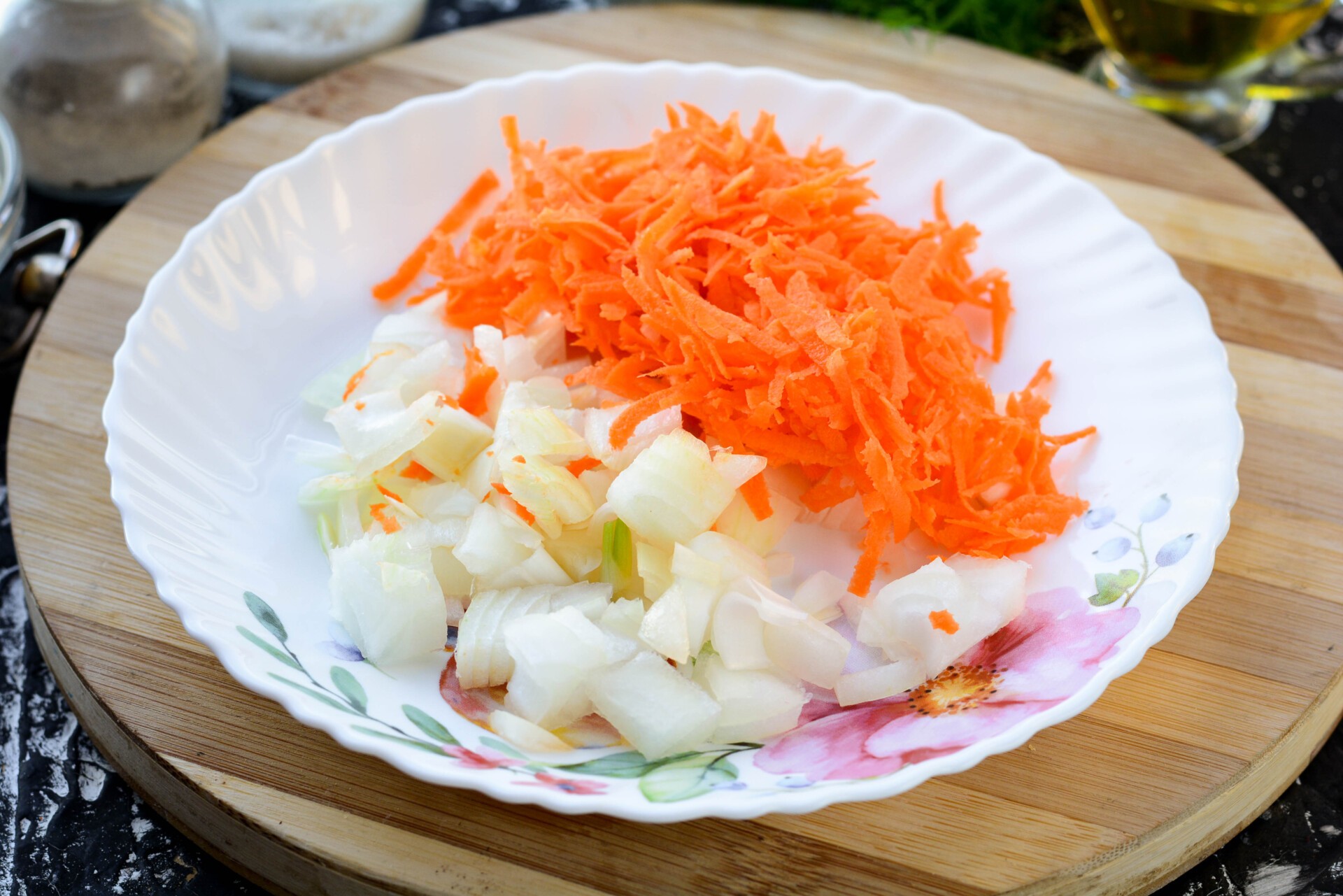 Шаг 5 приготовления Рассольник с курицей и рисом