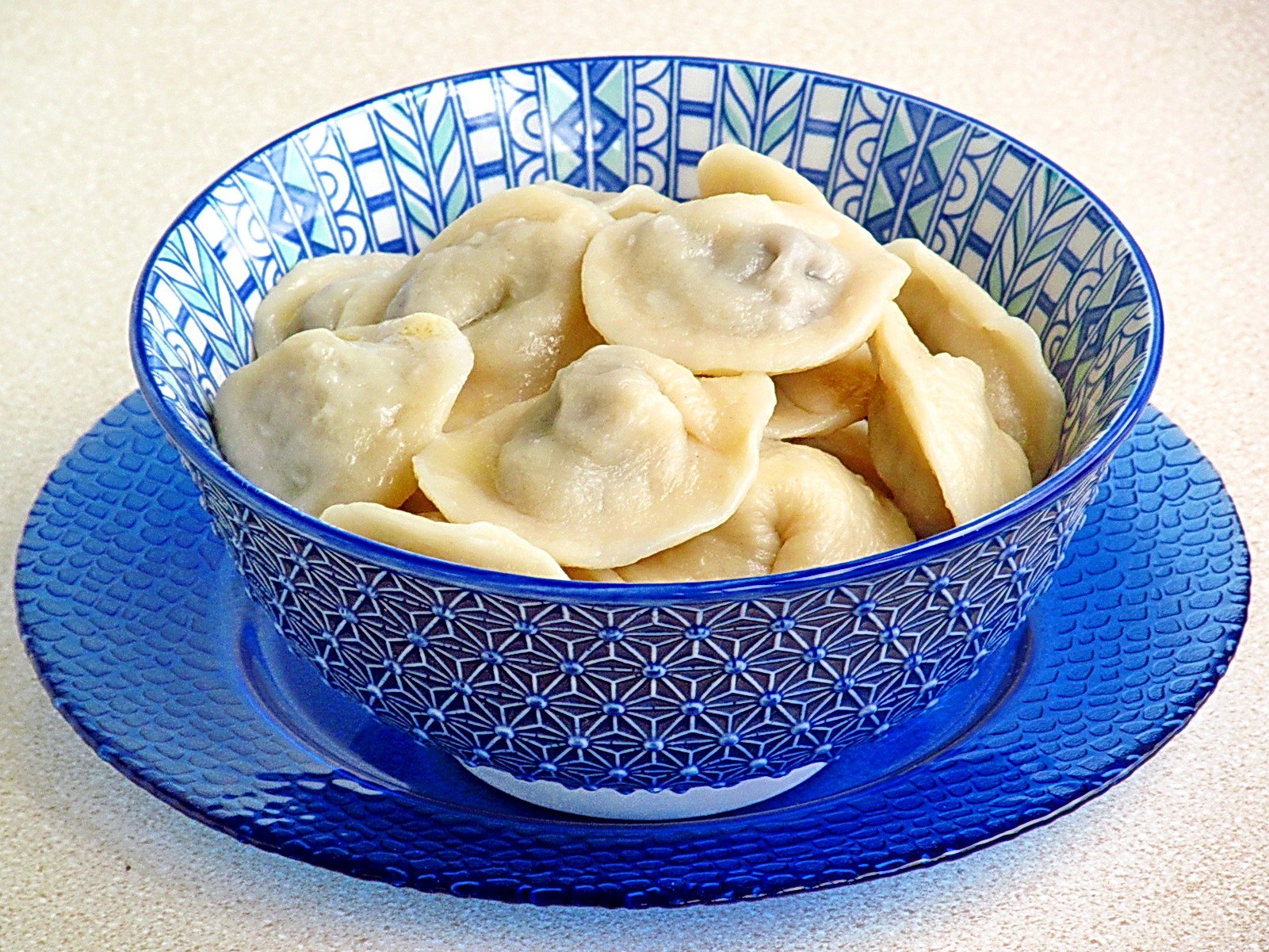 Шаг 12 приготовления Домашние пельмени с грибами (шампиньонами)