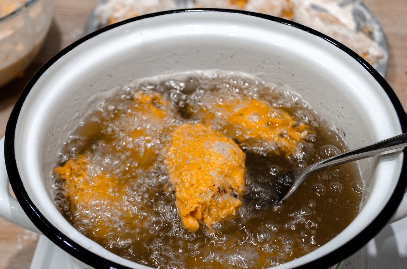 Шаг 11 приготовления Острые куриные крылышки как в KFC