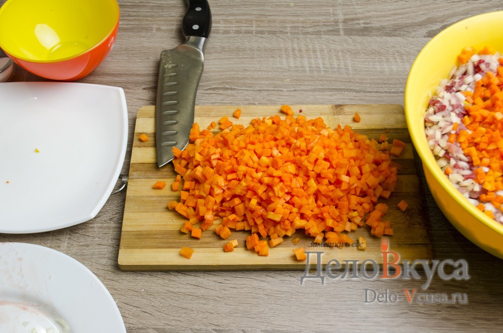 Шаг 15 приготовления Манты с мясом и тыквой в мультиварке