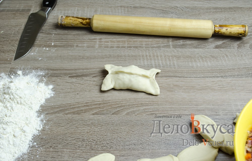 Шаг 21 приготовления Манты с мясом и тыквой в мультиварке