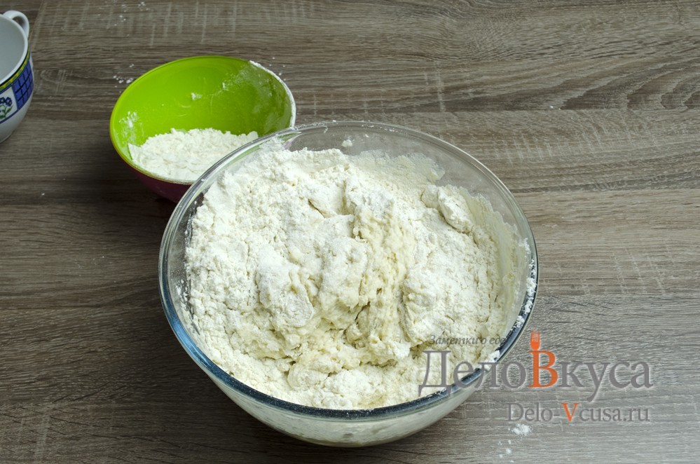 Шаг 4 приготовления Манты с мясом и тыквой в мультиварке
