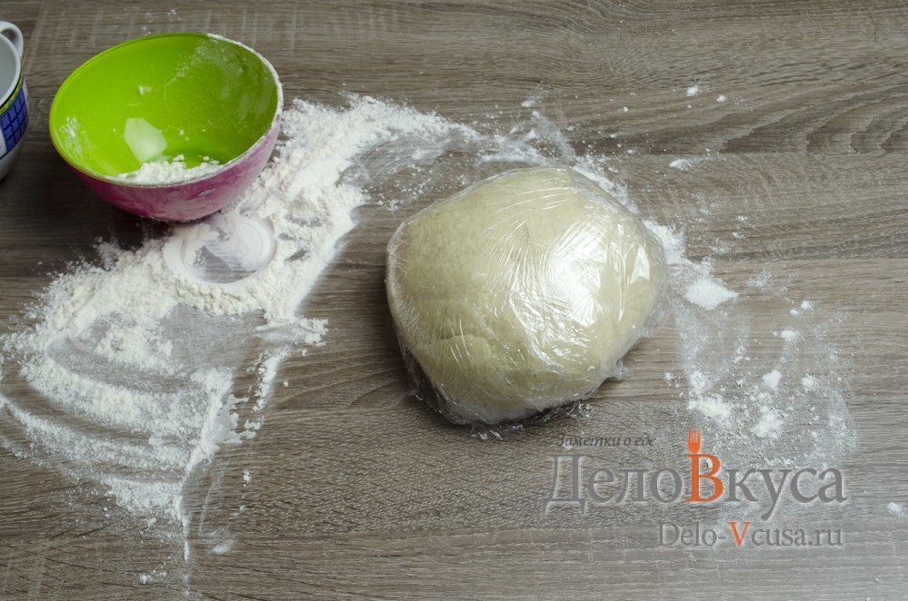Шаг 8 приготовления Манты с мясом и тыквой в мультиварке