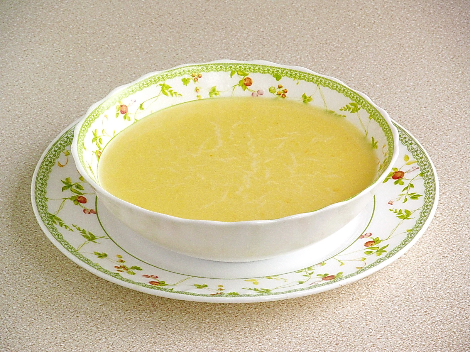 Шаг 6 приготовления Суп молочный с тыквой и манной крупой