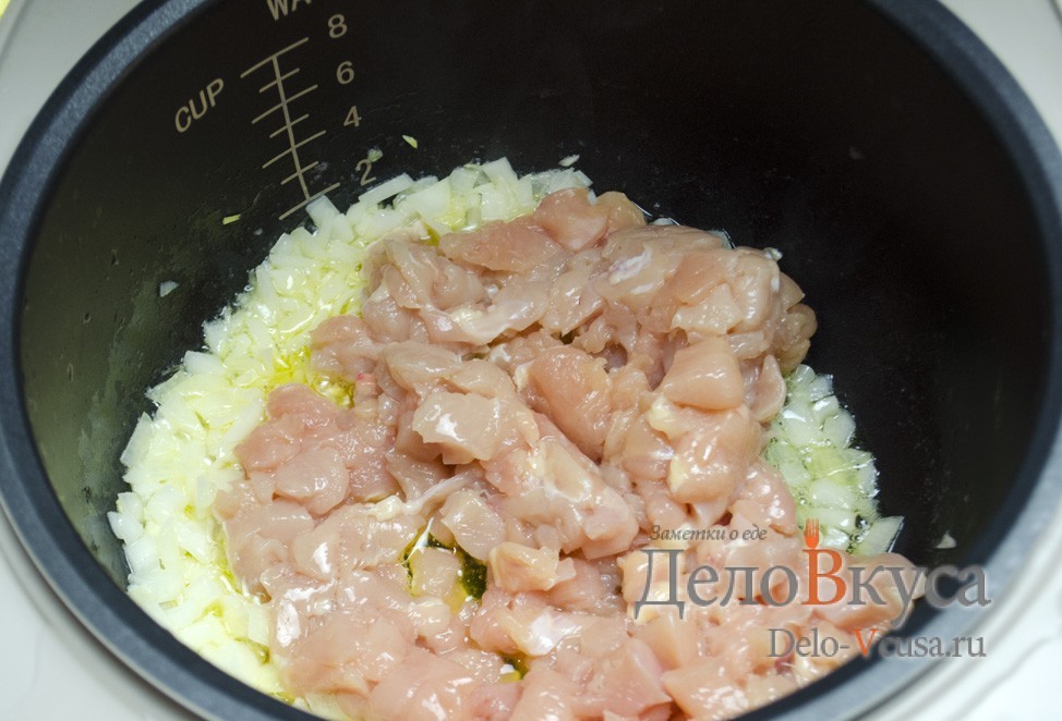Шаг 14 приготовления Кабачки лодочки фаршированные курицей