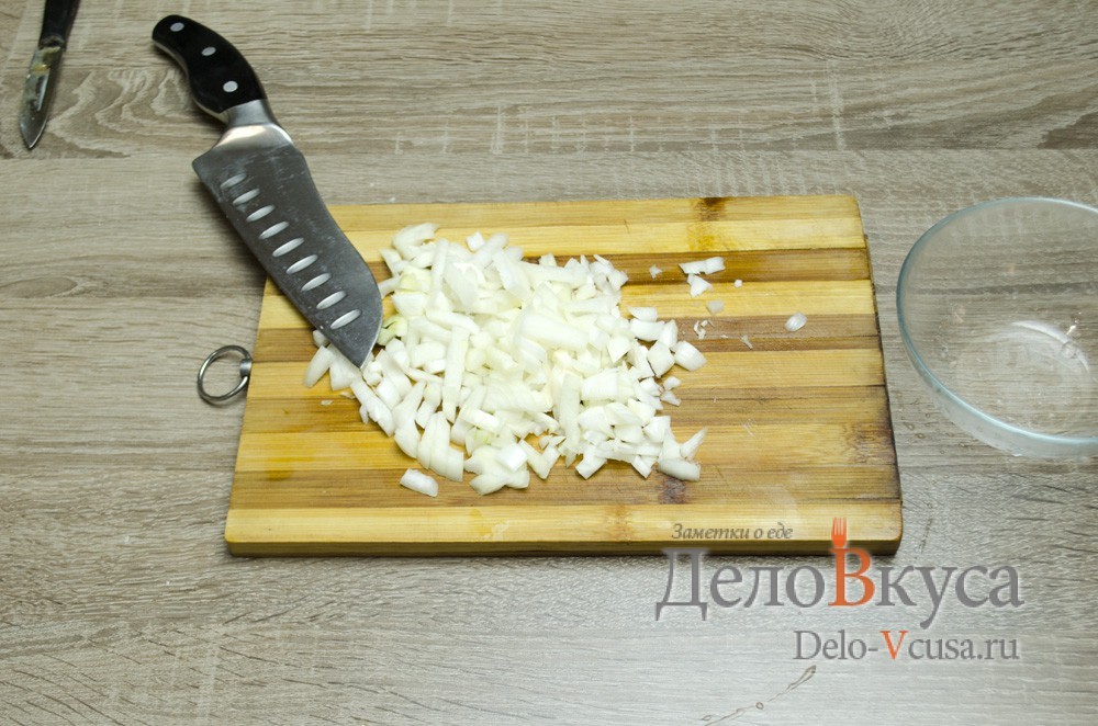 Шаг 8 приготовления Кабачки лодочки фаршированные курицей