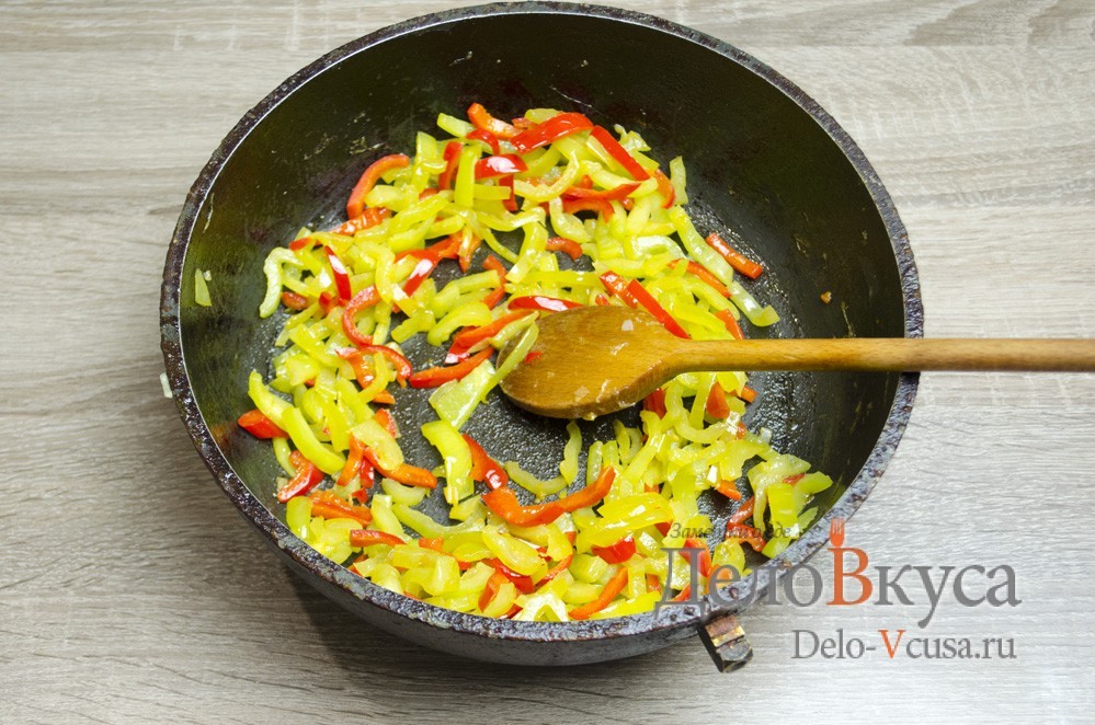 Шаг 14 приготовления Чахохбили из курицы