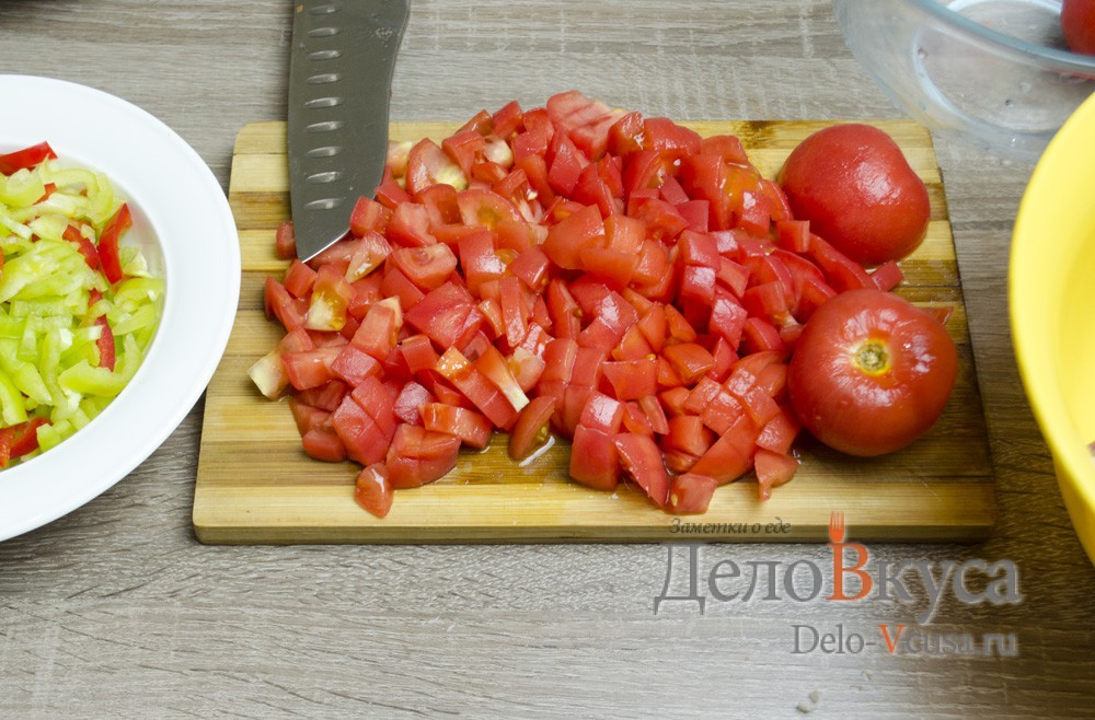 Шаг 7 приготовления Чахохбили из курицы