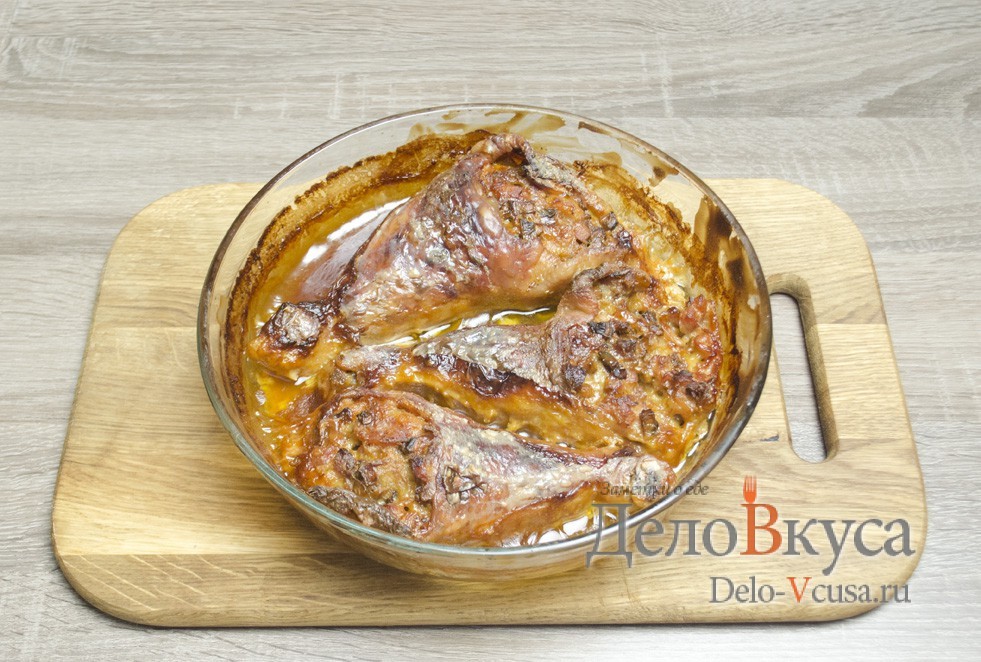 Шаг 20 приготовления Фаршированные куриные ножки (грибами и сыром)
