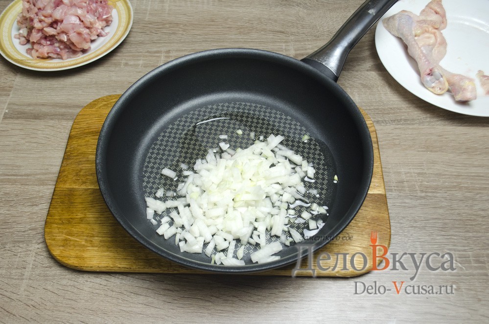 Шаг 8 приготовления Фаршированные куриные ножки (грибами и сыром)
