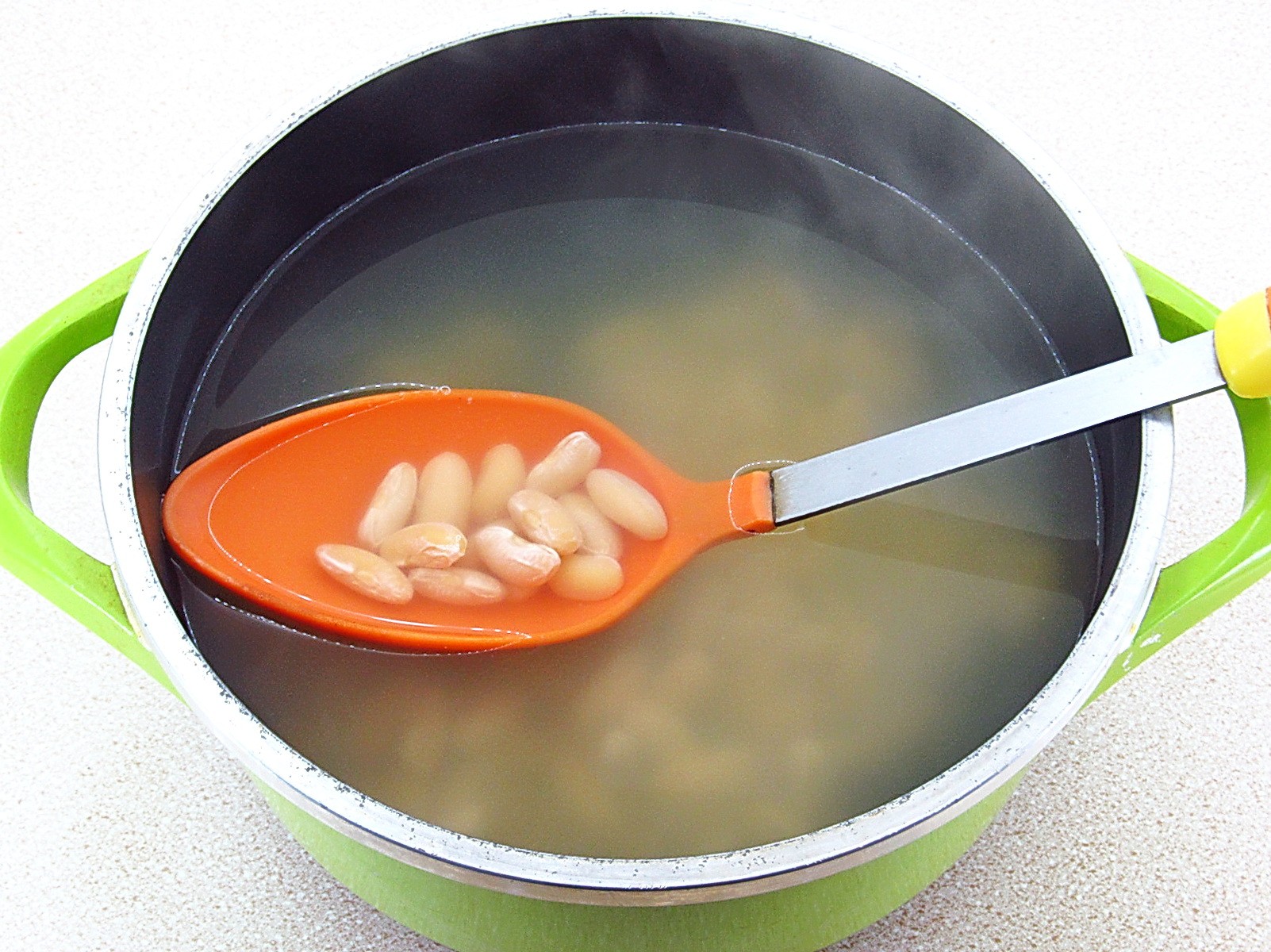 Шаг 3 приготовления Постный рассольник по-кубански