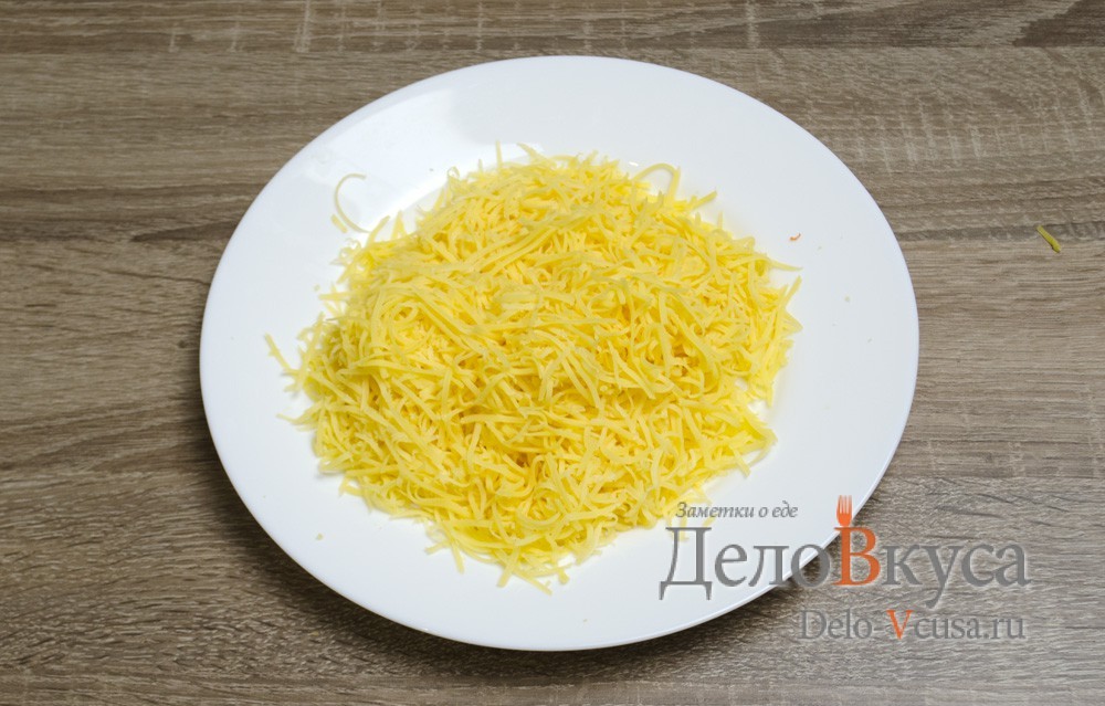 Шаг 3 приготовления Жюльен с грибами