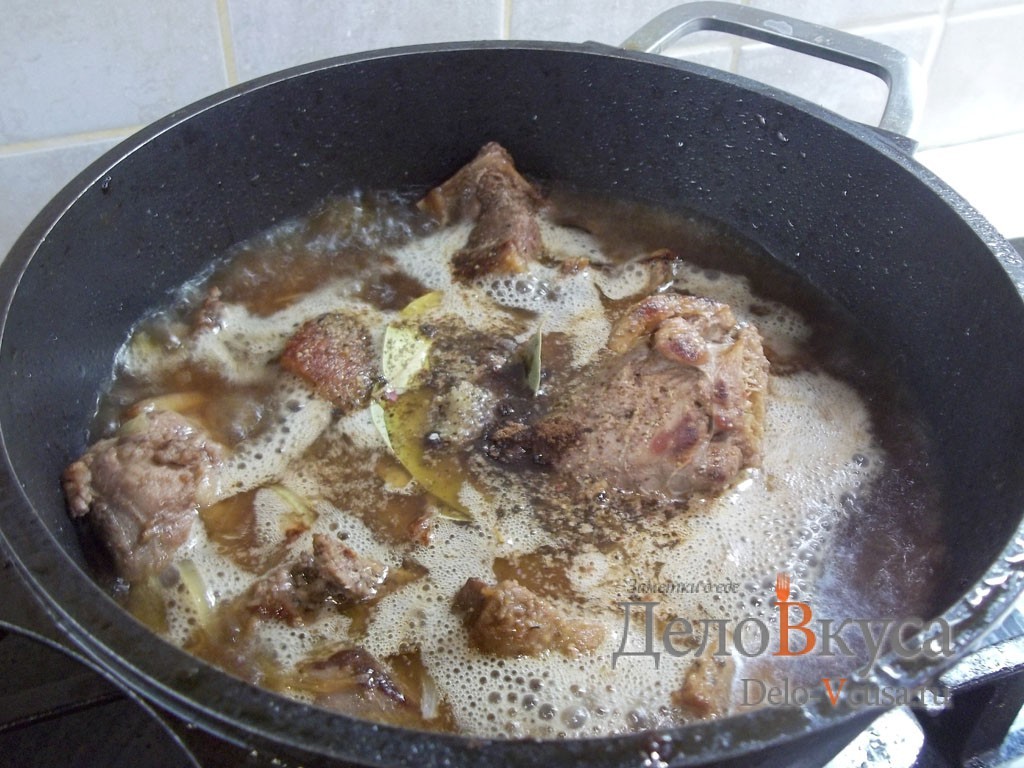 Шаг 4 приготовления Тушеная утка в собственном соку