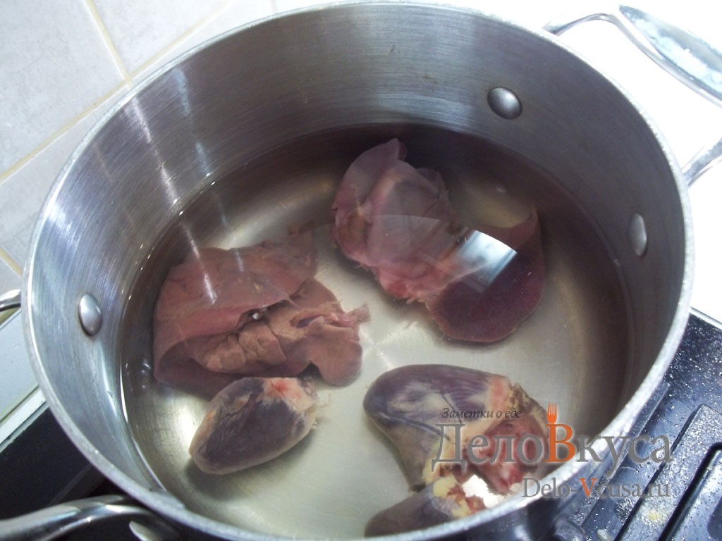 Шаг 2 приготовления Солянка сборная мясная