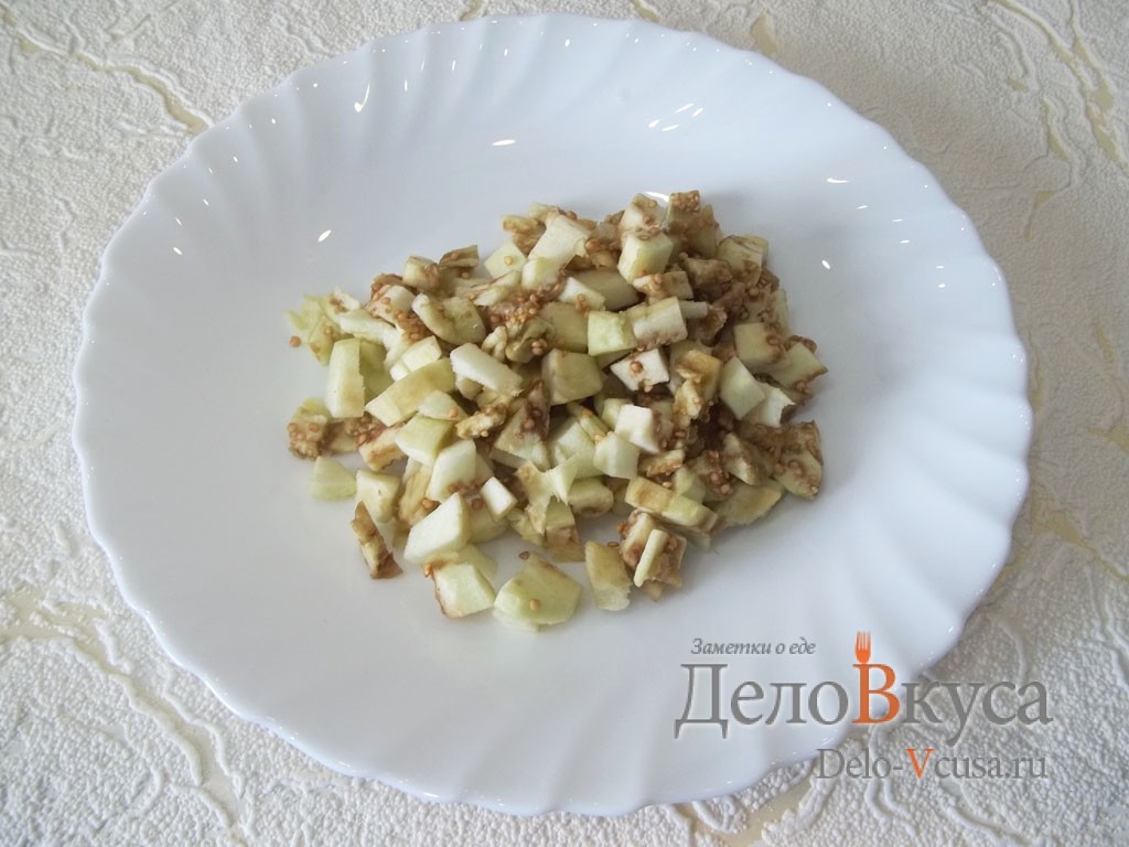 Шаг 5 приготовления Фаршированные баклажаны с мясным фаршем в духовке