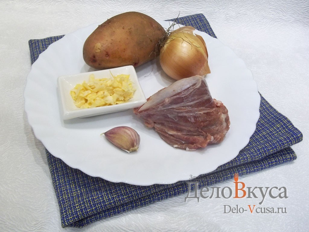 Ингредиенты Фаршированная картошка в духовке с мясным фаршем Фото ингредиенты Фаршированная картошка в духовке с мясным фаршем