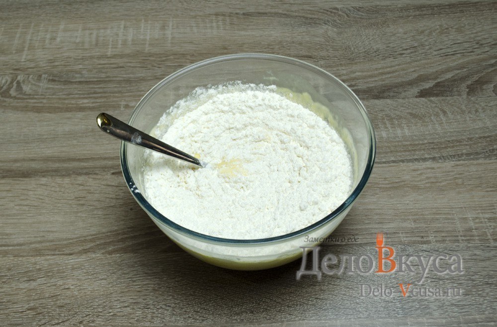 Шаг 10 приготовления Блины на дрожжах