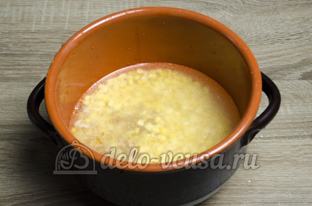 Шаг 6 приготовления Гороховая каша