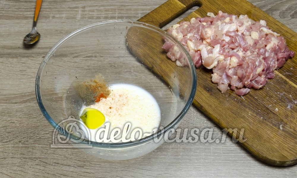 Шаг 2 приготовления Шаурма с курицей в домашних условиях