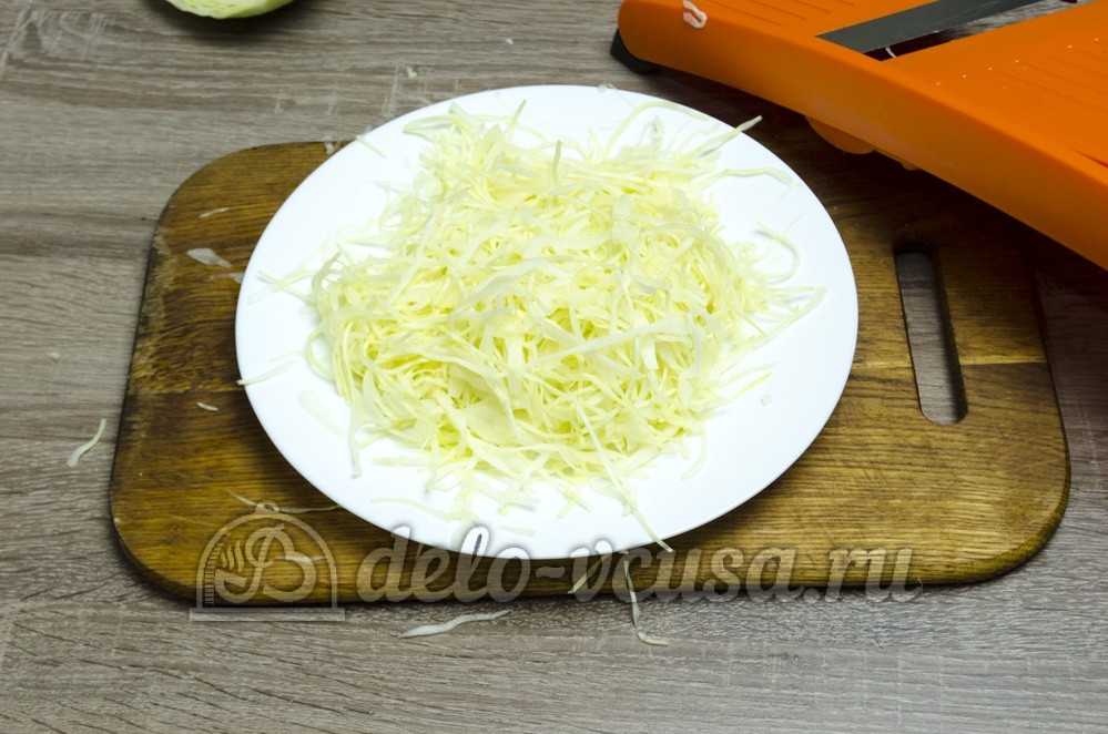 Шаг 5 приготовления Шаурма с курицей в домашних условиях