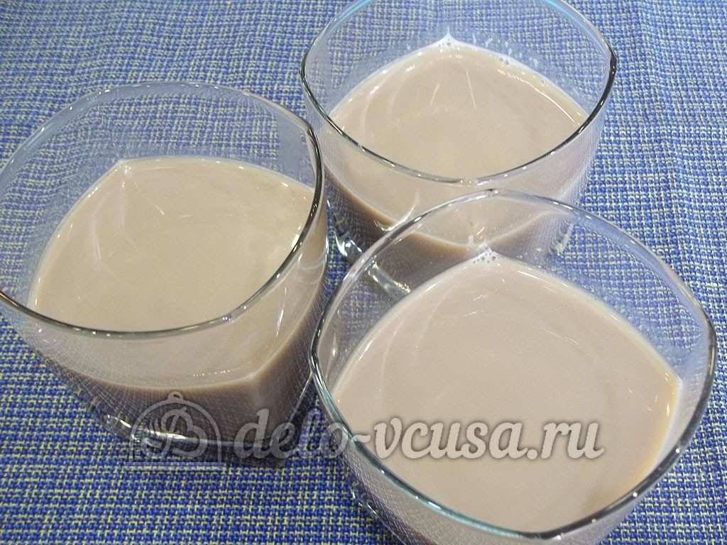Шаг 8 приготовления Желе кофе с коньяком