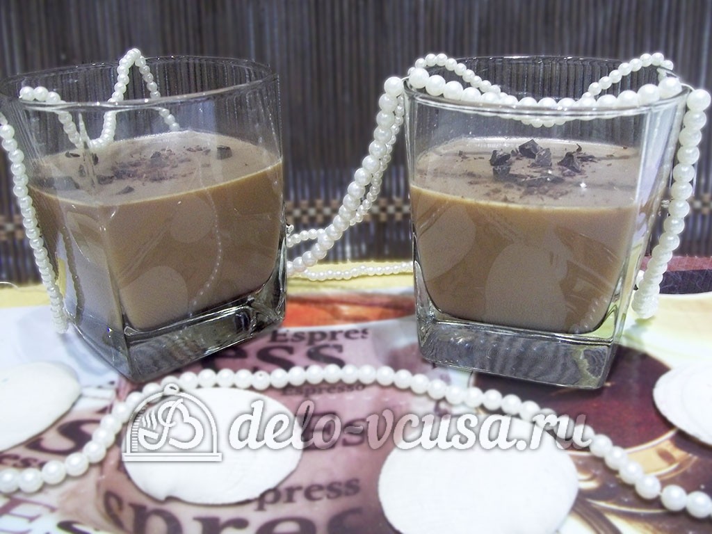Шаг 9 приготовления Желе кофе с коньяком