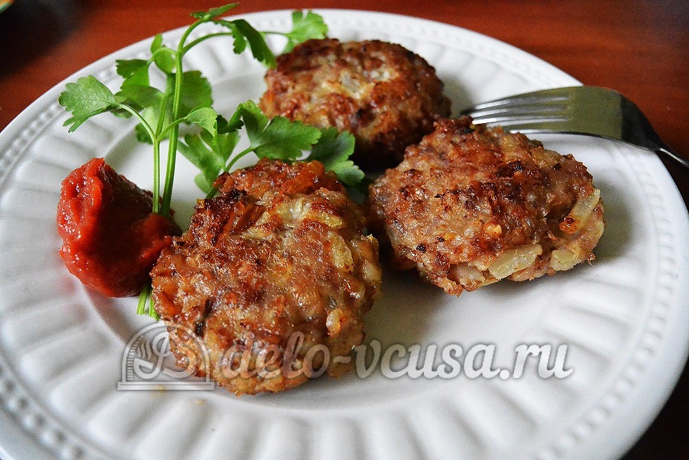 Шаг 12 приготовления Гречаники