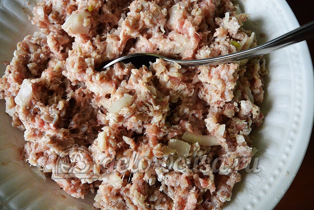 Шаг 7 приготовления Гречаники