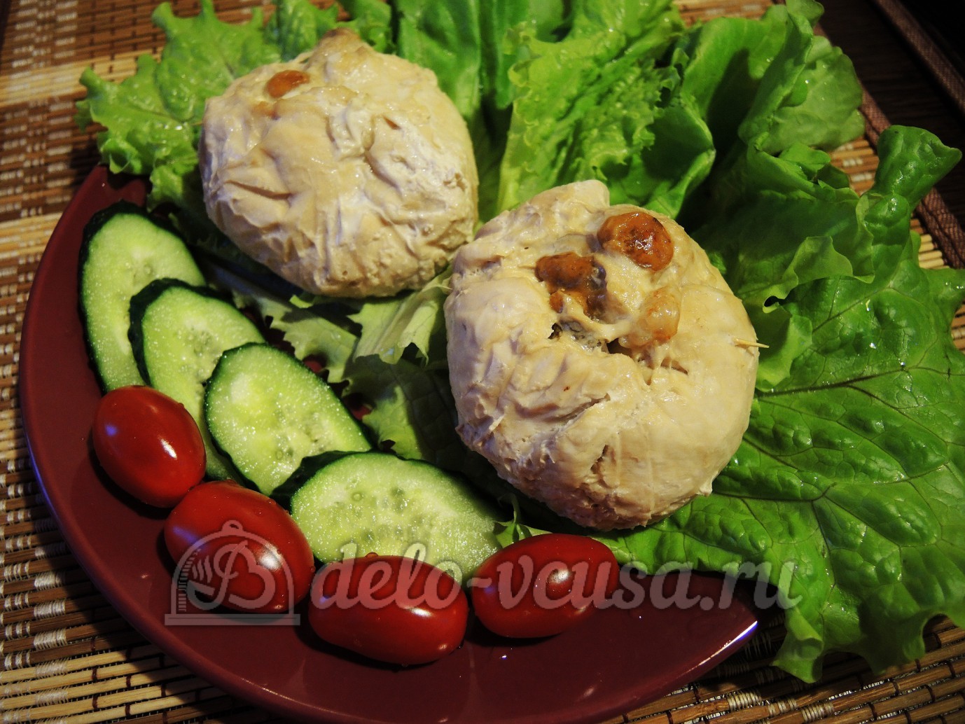 Шаг 16 приготовления Курица с грибами или куриные бомбочки