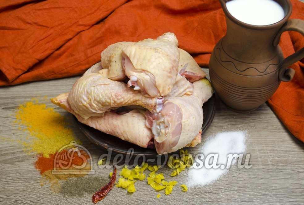 Ингредиенты Шашлык из курицы Фото ингредиенты Шашлык из курицы