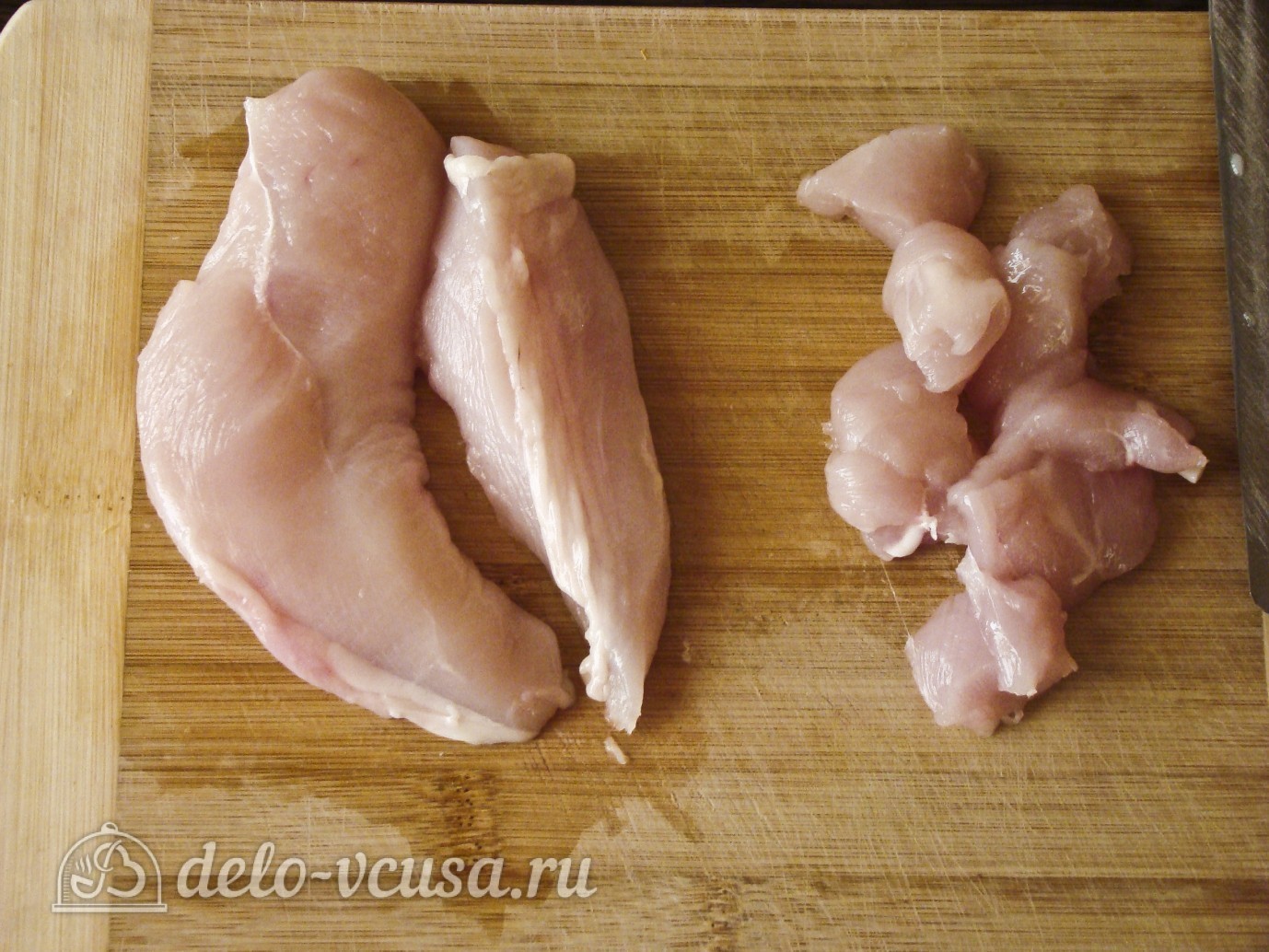 Шаг 1 приготовления Гречка с курицей в горшочке